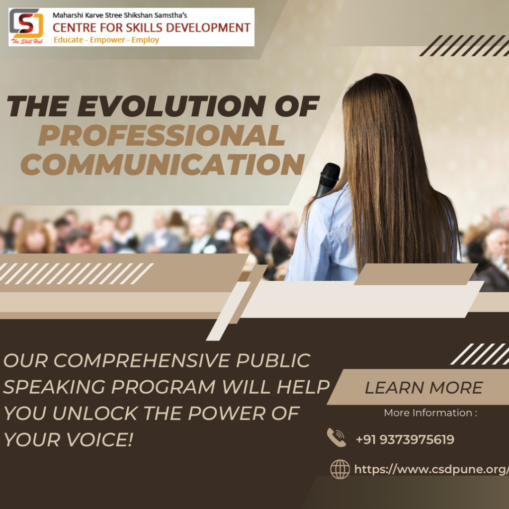 The Evolution of Professional Communication: Training at CSD Pune