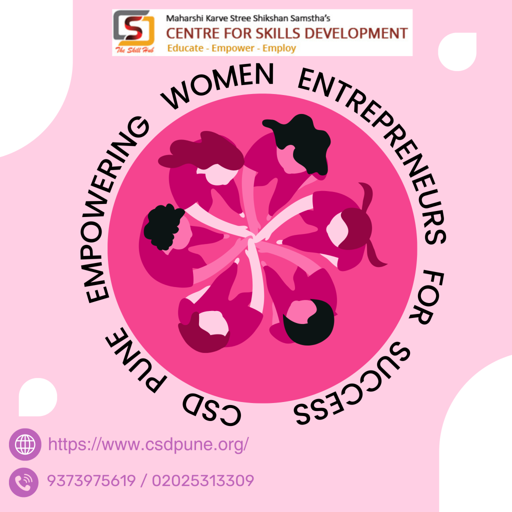 CSD Pune Empowering Women Entrepreneurs for Success